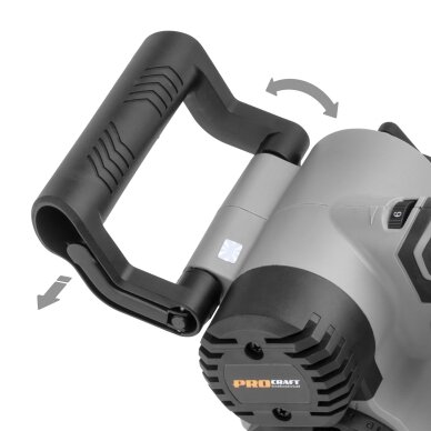 Akumuliatorinis cilindrinis šlifuoklis „ProCraft Industrial BM100A” 6 Akumuliatorinis cilindrinis šlifuoklis „ProCraft Industrial BM100A” 6