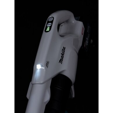 Akumuliatorinis dulkių siurblys MAKITA CL004GZ, 40 V (be akum. ir krov.) 8