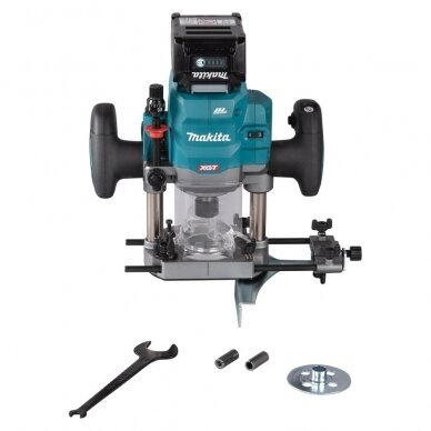 Akumuliatorinis frezeris Makita RP001GZ02 40V XGT ®, be akumuliatorių ir kroviklio Akumuliatorinis frezeris Makita RP001GZ02 40V XGT ®, be akumuliatorių ir kroviklio