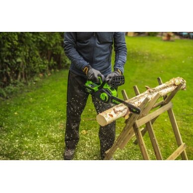 Greenworks GD24CS30K4 AKUMULIATORINIS GRANDININIS PJŪKLAS (24V su 4Ah akumuliatoriumi ir krovikliu) 1