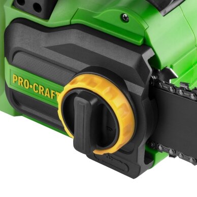 Akumuliatorinis grandininis pjūklas „ProCraft PCA42/2” 7 Akumuliatorinis grandininis pjūklas „ProCraft PCA42/2” 7