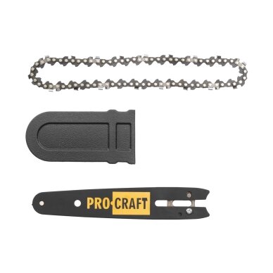 Akumuliatorinis grandininis pjūklas „ProCraft PKA24” 7 Akumuliatorinis grandininis pjūklas „ProCraft PKA24” 7