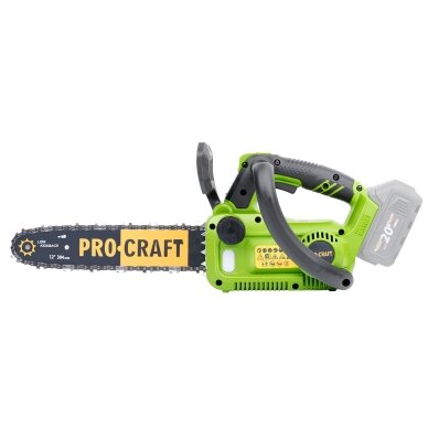 Akumuliatorinis grandininis pjūklas „ProCraft PKA42Li” 1 Akumuliatorinis grandininis pjūklas „ProCraft PKA42Li” 1