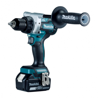 Akumuliatorinis gręžtuvas Makita DDF486T, 18 V, 1x5,0 Ah Akumuliatorinis gręžtuvas Makita DDF486T, 18 V, 1x5,0 Ah