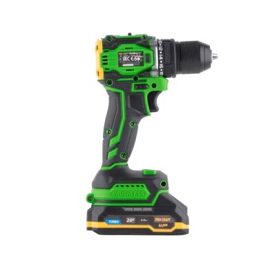 Akumuliatorinis gręžtuvas-suktuvas „ProCraft PA18Pro2” 4 Akumuliatorinis gręžtuvas-suktuvas „ProCraft PA18Pro2” 4