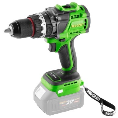 Akumuliatorinis gręžtuvas-suktuvas „ProCraft PA18ProBL-BB” 1 Akumuliatorinis gręžtuvas-suktuvas „ProCraft PA18ProBL-BB” 1