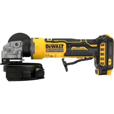 Akumuliatorinis kampinis šlifuoklis DeWALT DCG404N, 125 mm, 18 V 3 Akumuliatorinis kampinis šlifuoklis DeWALT DCG404N, 125 mm, 18 V 3