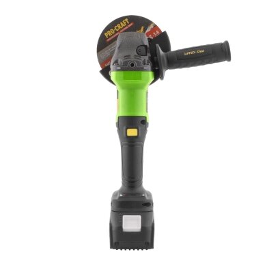 Akumuliatorinis kampinis šlifuoklis „ProCraft PGA20” 5