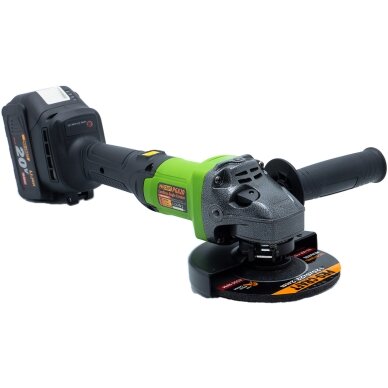 Akumuliatorinis kampinis šlifuoklis „ProCraft PGA20bb” 2