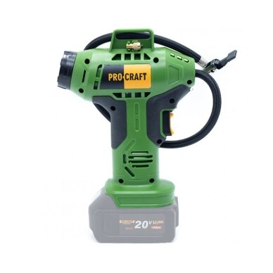 Akumuliatorinis kompresorius „ProCraft LK20” 1 Akumuliatorinis kompresorius „ProCraft LK20” 1