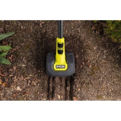 Akumuliatorinis kultivatorius Ryobi RY18CVA-0, 18 V, (be baterijų ir kroviklio) 3 Akumuliatorinis kultivatorius Ryobi RY18CVA-0, 18 V, (be baterijų ir kroviklio) 3
