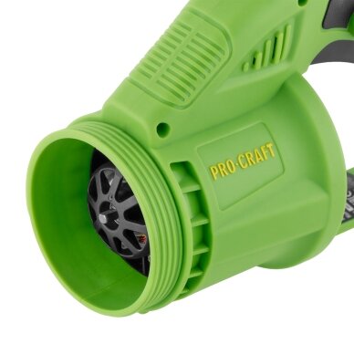 Akumuliatorinis lapų pūstuvas „ProCraft PB24bb" 5 Akumuliatorinis lapų pūstuvas „ProCraft PB24bb" 5