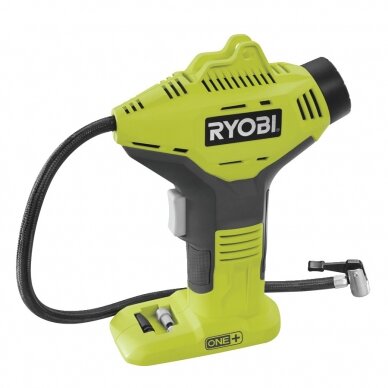 Akumuliatorinis oro kompresorius Ryobi R18PI-0, 18V, 10,3 bar (be akum. ir kroviklio) Akumuliatorinis oro kompresorius Ryobi R18PI-0, 18V, 10,3 bar (be akum. ir kroviklio)