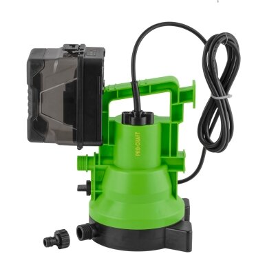 Akumuliatorinis panardinamas siurblys „ProCraft CPN21bb" 3