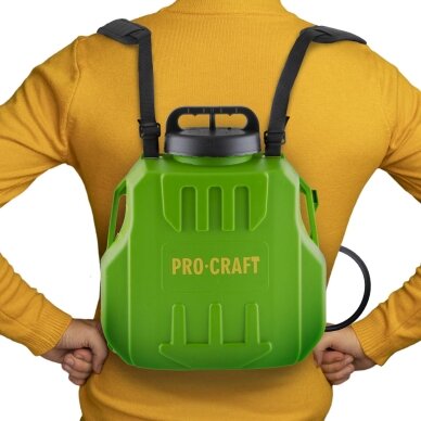 Akumuliatorinis purkštuvas „ProCraft AS8” 8 Akumuliatorinis purkštuvas „ProCraft AS8” 8
