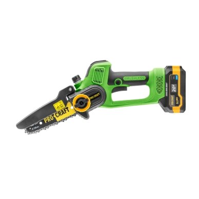 Akumuliatorinis rankinis pjūklas „ProCraft PKA35” 4 Akumuliatorinis rankinis pjūklas „ProCraft PKA35” 4