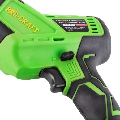 Akumuliatorinis siaurapjūklis „ProCraft PSS36bb" 9 Akumuliatorinis siaurapjūklis „ProCraft PSS36bb" 9