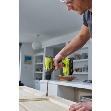 Akumuliatorinis suktuvas - gręžtuvas Ryobi R18DD2-220S, 18V, 2x2.0Ah 3