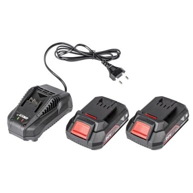 Akumuliatorinis smūginis suktuvas-gręžtuvas Cedrus CEDHD58LI-SET, 18V, 2x2.0Ah 9