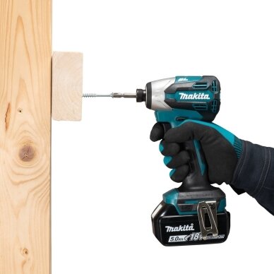 Akumuliatorinis smūginis suktuvas MAKITA DTD158Z, 18 V, 11