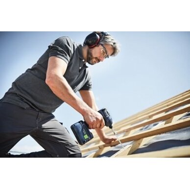 Festool Akumuliatorinis smūginis suktuvas TID 18-Basic (Dovana FESTOOL 1 x 18 V 4,0 Ah akumuliatorius) 4 Festool Akumuliatorinis smūginis suktuvas TID 18-Basic (Dovana FESTOOL 1 x 18 V 4,0 Ah akumuliatorius) 4
