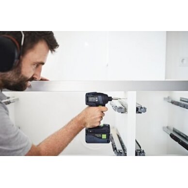 Festool Akumuliatorinis smūginis suktuvas TID 18-Basic (Dovana FESTOOL 1 x 18 V 4,0 Ah akumuliatorius) 1 Festool Akumuliatorinis smūginis suktuvas TID 18-Basic (Dovana FESTOOL 1 x 18 V 4,0 Ah akumuliatorius) 1