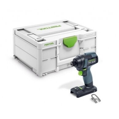 Festool Akumuliatorinis smūginis suktuvas TID 18-Basic (Dovana FESTOOL 1 x 18 V 4,0 Ah akumuliatorius) 2 Festool Akumuliatorinis smūginis suktuvas TID 18-Basic (Dovana FESTOOL 1 x 18 V 4,0 Ah akumuliatorius) 2
