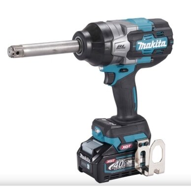 Akumuliatorinis smūginis veržliasukis MAKITA TW011GZ, 3/4", 40V, 1500 Nm (be akum. ir krov.) Akumuliatorinis smūginis veržliasukis MAKITA TW011GZ, 3/4", 40V, 1500 Nm (be akum. ir krov.)