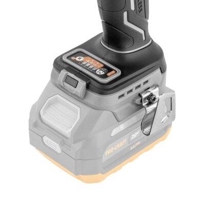 Akumuliatorinis smūginis veržliasukis „ProCraft Industrial ID20Abb” 9 Akumuliatorinis smūginis veržliasukis „ProCraft Industrial ID20Abb” 9