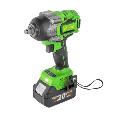 Akumuliatorinis smūginis veržliasukis „ProCraft PWA36 1B” 7