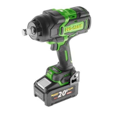 Akumuliatorinis smūginis veržliasukis „ProCraft PWA90” 1