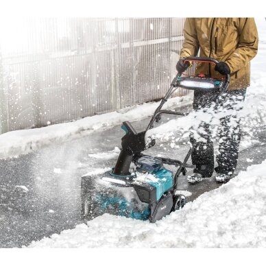 Akumuliatorinis sniego valytuvas MAKITA SN001GZ, 40V MAX XGT (be akum. ir krov.) 11
