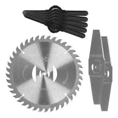 Akumuliatorinis trimeris „ProCraft PTA-24” 6 Akumuliatorinis trimeris „ProCraft PTA-24” 6