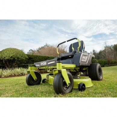 Akumuliatorinis vejos traktorius Ryobi ZTR480EX, 48V, 106 cm 3 Akumuliatorinis vejos traktorius Ryobi ZTR480EX, 48V, 106 cm 3