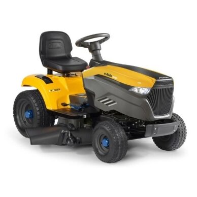 Akumuliatorinis vejos traktorius STIGA E-RIDE S500, 48 V, 40 Ah Akumuliatorinis vejos traktorius STIGA E-RIDE S500, 48 V, 40 Ah