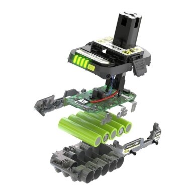 Akumuliatorius RYOBI ONE+ RB1820C, 18 V 2,0 Ah Li-Ion 4