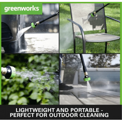 Greenworks AKUMULITORINĖ PLOVYKLA G24WP (24V 4Ah akumuliatorius) 4 Greenworks AKUMULITORINĖ PLOVYKLA G24WP (24V 4Ah akumuliatorius) 4