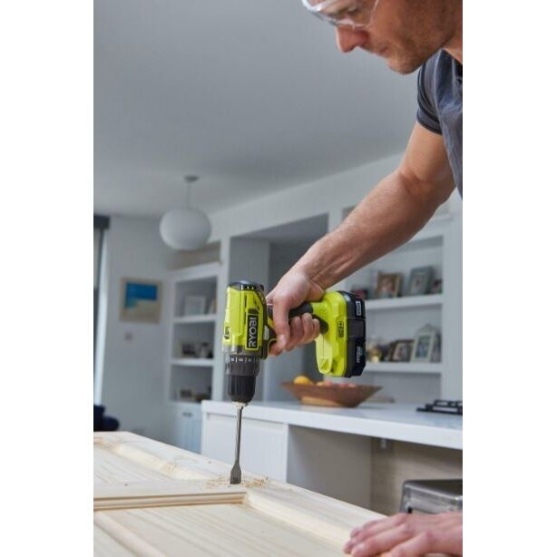 Akumuliatorinis suktuvas - gręžtuvas Ryobi R18DD2-220S, 18V, 2x2.0Ah 3