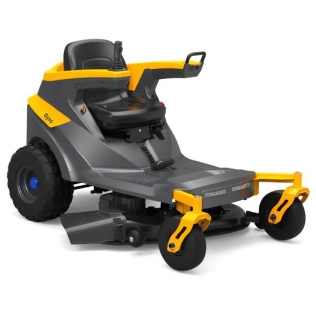 Akumuliatorinis nulinio apsisukimo vejos traktorius STIGA GYRO 500E, 48 V, 40 Ah Akumuliatorinis nulinio apsisukimo vejos traktorius STIGA GYRO 500E, 48 V, 40 Ah