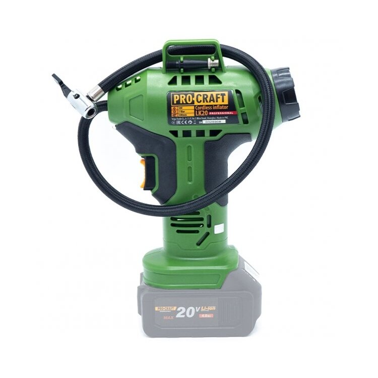 Akumuliatorinis kompresorius „ProCraft LK20” 2 Akumuliatorinis kompresorius „ProCraft LK20” 2