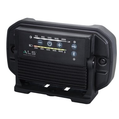 ALS AUD202H Įkraunamas šviestuvas su "Bluetooth" funkcija 2000lm ALS AUD202H Įkraunamas šviestuvas su "Bluetooth" funkcija 2000lm