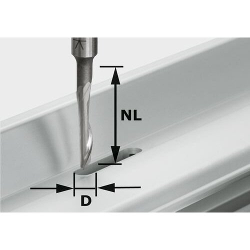 Aliuminio freza HS S8 D5/NL23 Aliuminio freza HS S8 D5/NL23