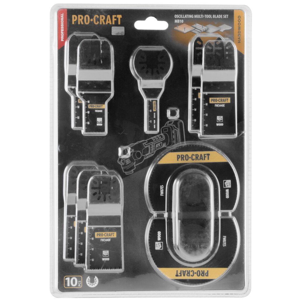 Antgalių rinkinys „ProCraft MB10" 4 Antgalių rinkinys „ProCraft MB10" 4