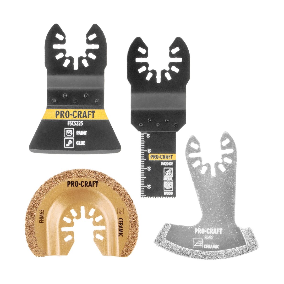 Antgalių rinkinys „ProCraft MB4" 2
