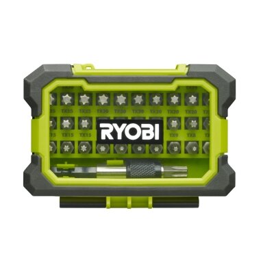 Antgalių dėžutė Ryobi RAK32TSD, 32 VNT. Antgalių dėžutė Ryobi RAK32TSD, 32 VNT.