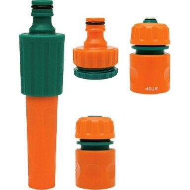 Antgalių laistymui rinkinys 4vnt Flo | 1/2", 3/4", 4 vnt. Antgalių laistymui rinkinys 4vnt Flo | 1/2", 3/4", 4 vnt.