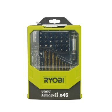 Antgalių rinkinys Ryobi RAK46MIX, 46 VNT. Antgalių rinkinys Ryobi RAK46MIX, 46 VNT.