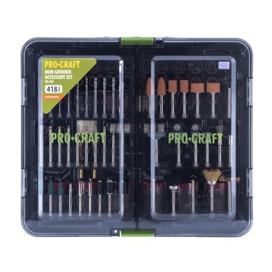 Antgalių rinkinys „ProCraft GK-418” 1 Antgalių rinkinys „ProCraft GK-418” 1