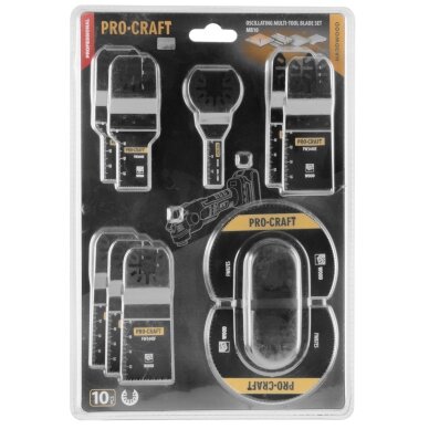 Antgalių rinkinys „ProCraft MB10" 4