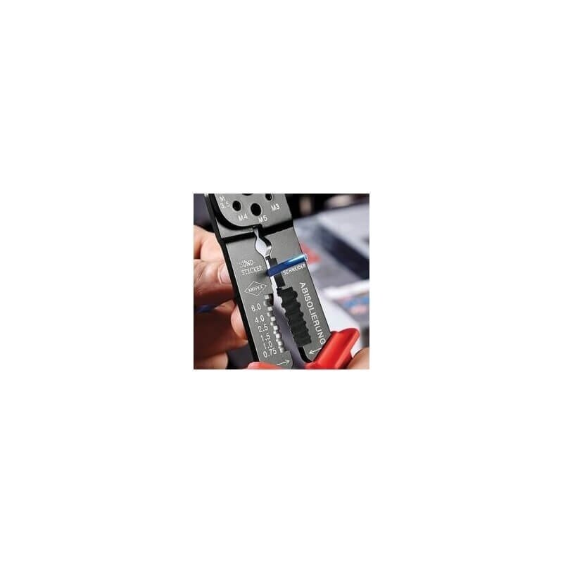 Antgalių presavimo replės KNIPEX 9722 3 Antgalių presavimo replės KNIPEX 9722 3